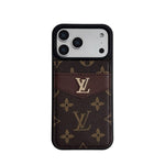Louis Vuitton Card Holder Case For iPhone 12-18 Pro & Pro Max