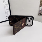 Louis V Card Holder Case For iPhone 17/ 16/ 15/ 14