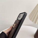 Louis V Card Holder Case For iPhone 17/ 16/ 15/ 14