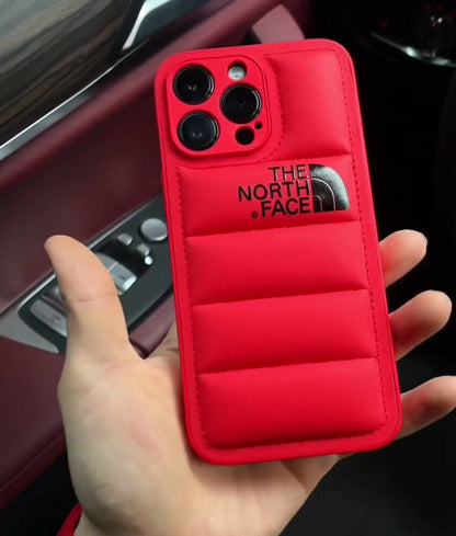 Luxury Fashion Leather THE NORTH FACE Phone Case for iphone 15 14 13