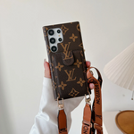 Brown Card Wallet Galaxy Case For Samsung Roxy New