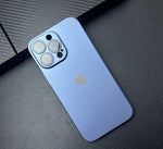 Premium PC Matte with Shine Logo with Camera Protection For iPhone Series