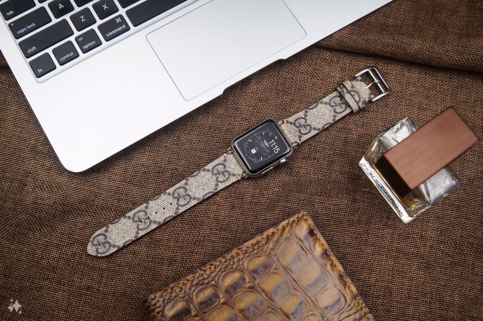 GG CLASSIC LUXURY IWATCH STRAP