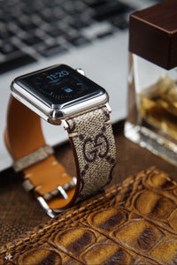 GG CLASSIC LUXURY IWATCH STRAP