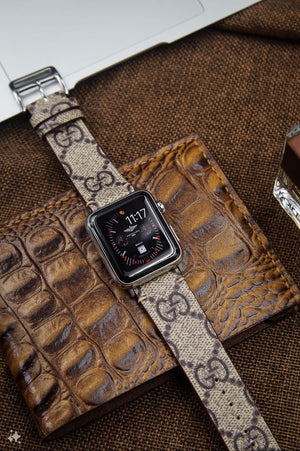 GG CLASSIC LUXURY IWATCH STRAP