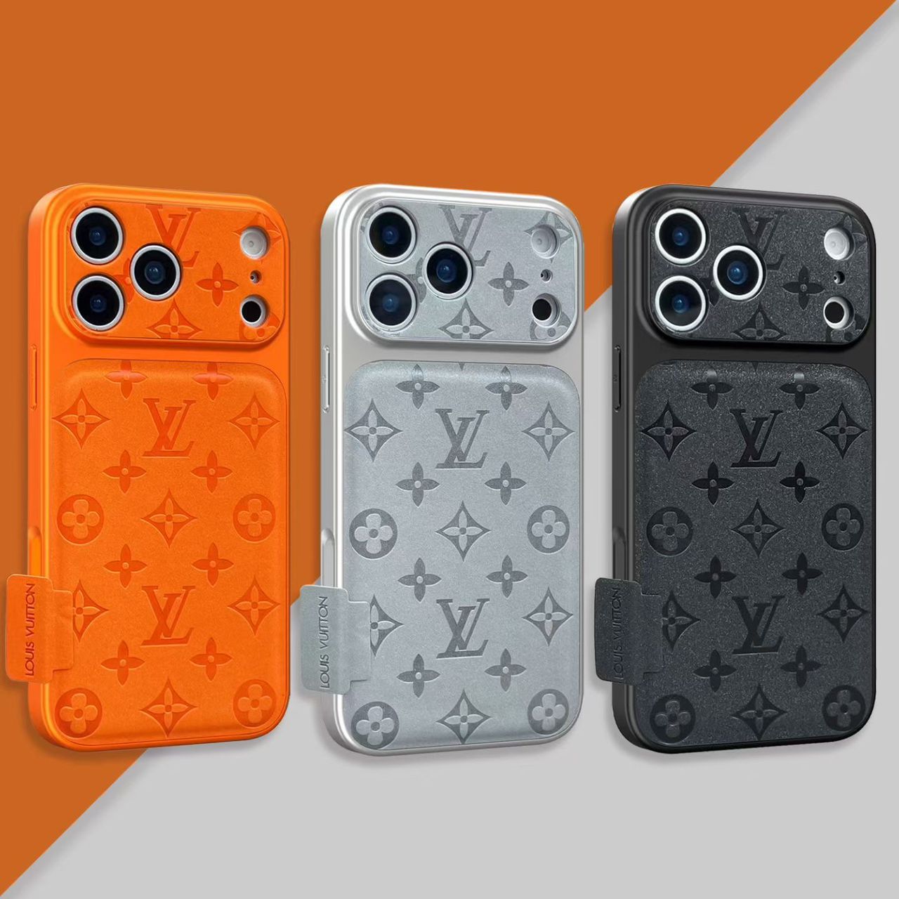 LV Classic Monogram iPhone Case – Luxury Protective Cover Phone Case For iPhone 17/ 16 / 15 / 14