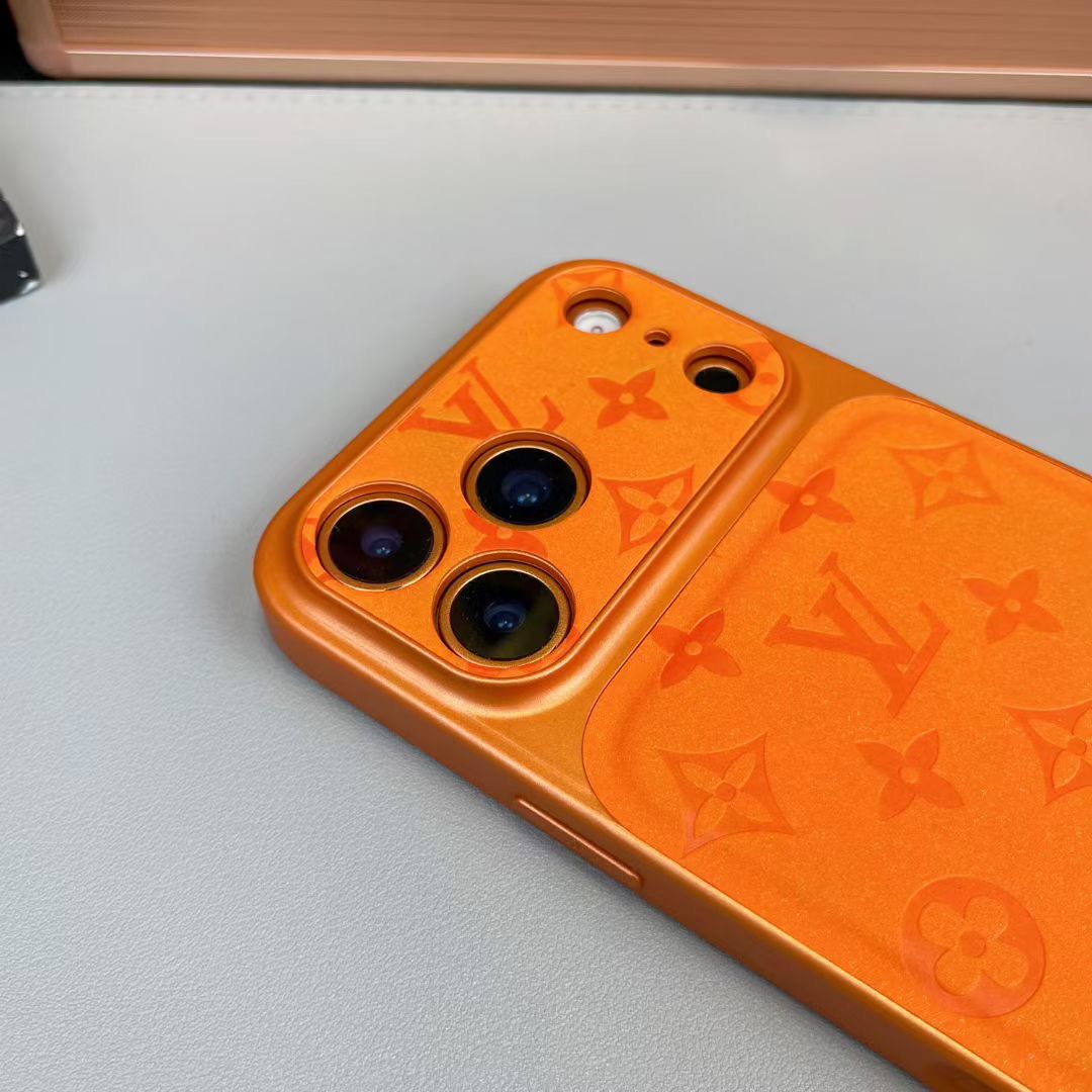 LV Classic Monogram iPhone Case – Luxury Protective Cover Phone Case For iPhone 17/ 16 / 15 / 14