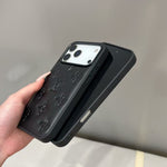 Luxury Monogram Designer Leather Cover For iPhone 17/ 16 / 15 / 14