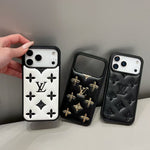Luxury Monogram Designer Leather Cover For iPhone 13-18 Pro & Pro Max