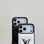 Luxury LV Leather Ultra-Slim Cover For iPhone 17/ 16 / 15 / 14