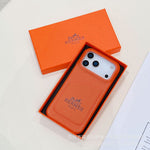 Luxury Leather Phone Case for iPhone 13-17