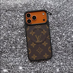 Premium Monogram MagSafe Case for iPhone 12-17 Series