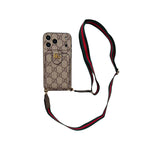 Luxury iPhone Case Card Holder for iPhone 12-17