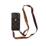 Luxury iPhone Case Card Holder for iPhone 12-17