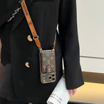 Luxury iPhone Case Card Holder for iPhone 12-17