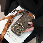 Luxury iPhone Case Card Holder for iPhone 12-17