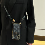 Luxury iPhone Case Card Holder for iPhone 12-17