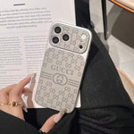 Luxury Leather GG iPhone Case