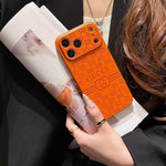Luxury Leather GG iPhone Case