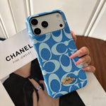 Luxury Designer C Pattern Case - iPhone 12-18 Pro & Pro Max