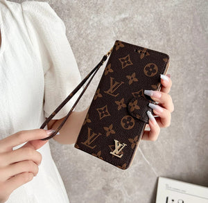 PREMIUM LV FASHION WALLET IPHONE CASE