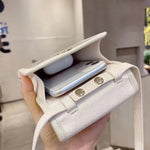 Fshion Brand Designer Crossbody Purse Leather Belt Case Holster