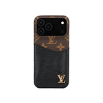 Leather Case with Card Holder for iPhone 12-18 Pro & Pro Max