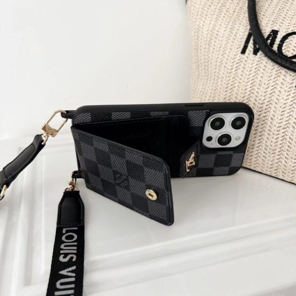 LOUIS VUITTON  CASE WITH CARD HOLDER FOR IPHONE