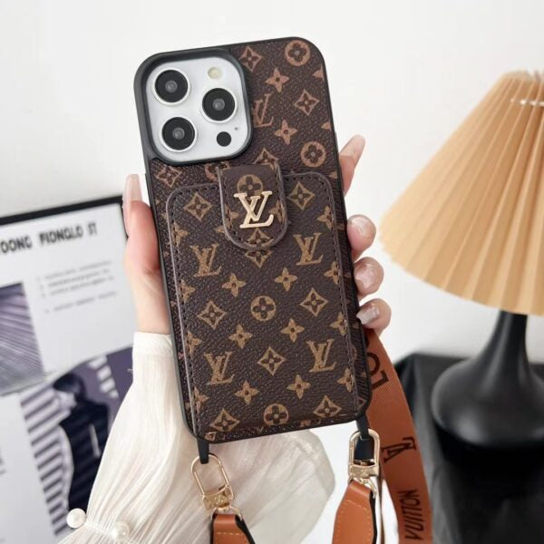 LOUIS VUITTON  CASE WITH CARD HOLDER FOR IPHONE