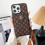 Louis Vuitton iPhone 15 Series Case with card holder