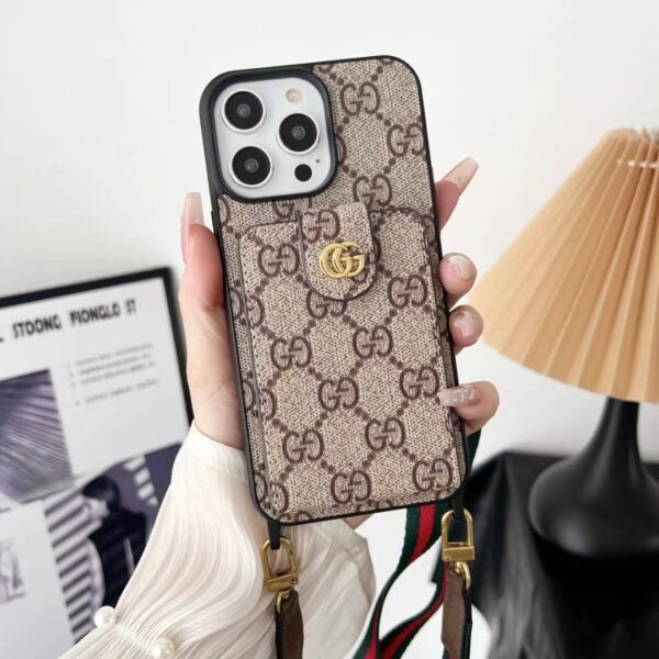 LOUIS VUITTON  CASE WITH CARD HOLDER FOR IPHONE