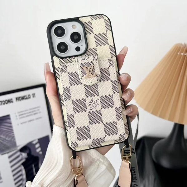 LOUIS VUITTON  CASE WITH CARD HOLDER FOR IPHONE