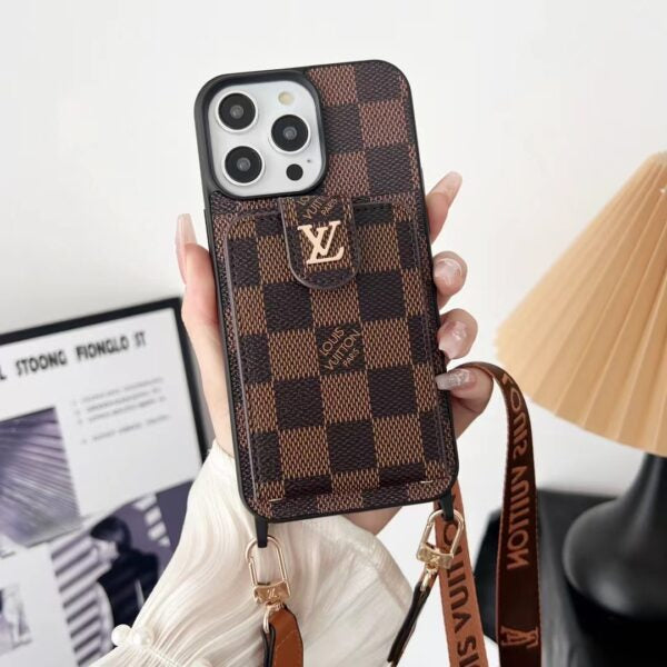 LOUIS VUITTON  CASE WITH CARD HOLDER FOR IPHONE