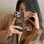 Monogram Canvas Back Card Holder Classic Ophidia Leather iPhone Case Roxy New 2