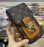 LV Lockme Tender Métis Monogram Crossbody Phone Bag