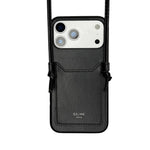 CLASSIC CELINE IPHONE CASE WITH CARD HOLDER BLACK