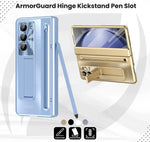 ArmorGuard Z Fold 6, 5, 4 Hinge Kickstand Pen Slot Case