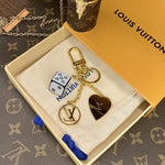 Luxury Louis Vuitton Designer Key Chain Fortune Cube Bag Charm