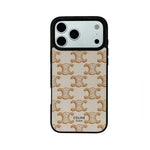 STRONG CELINE IPHONE CASE CLASSIC BEIGE