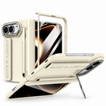 Hinge Stand Pen Case for iPhone Duo