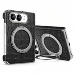 Luxury Leather Ring Stand Case for iPhone Duo