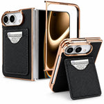 Leather Wallet Stand Case for iPhone Duo