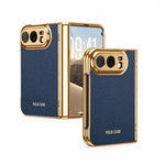 Electroplated Leather Case for iPhone Duo