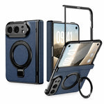 Leather Ring Stand Case for iPhone Duo