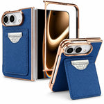 Leather Wallet Stand Case for iPhone Duo