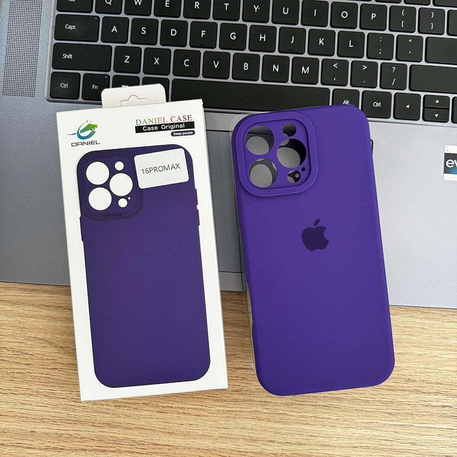 Luxury Silicone Case For iPhone 16/ 15/14