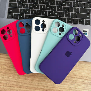 Luxury Silicone Case For iPhone 16/ 15/14