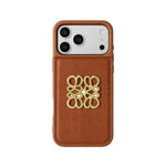 Luxury Leather Emblem iPhone Case | Premium Protection For iPhone 13-18 Pro & Pro Max