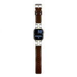 Elegance Leather Strap with Logo