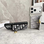 Dior Leather Phone Case With Card Holder For iPhone 17-12
